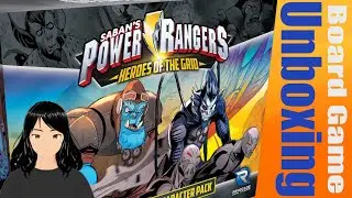 Power Rangers: HOTG Grid Squatt & Baboo Character Pack - Unboxing! | Out Of The Box, Ep. 10