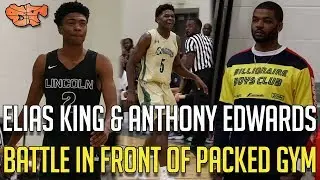 ELIAS KING & ANTHONY EDWARDS BATTLE IN FRONT OF PACKED GYM