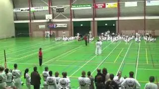 Cho Hwa demonstration Tang Soo Do @ ONK Franeker, 06.11'10