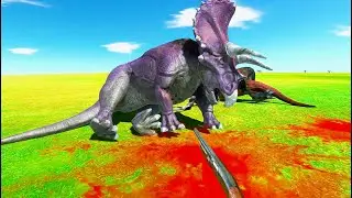 Can I Survive from Dinosaur? 😱 | ARBS Simulator Battle