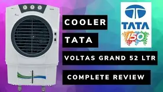 TATA Voltas Air Cooler Grand 52 Review 2021 | How to clean cooling pads of a cooler for more cooling