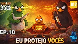 🎮 GOOSE GOOSE DUCK EP. 10&ndash;TELEPATIA, ASSASSINO E UM DOD&Ocirc; HER&Oacute;I! 😳🔥