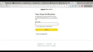 How to disable Two Step Verification for Amazon | Amazon Two Step Verification | Account recovery