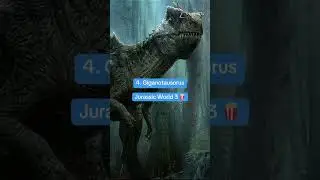 TOP 10 Most Powerful Dinosaurs in the Jurassic Franchise! #jurassicworld #jurassic