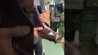 Handmaking custom boot from design, cutting and finishing #handmadeboots #shoecraft #customfootwear