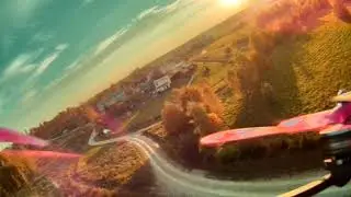 SharkByte ~550m 25mW Runcam nano HD - Beautiful Autumn mornig.