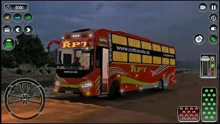 World Tour Bus Driving 🚍 | Realistic Long Drive Gameplay #ingamer80 #androidgameplay 
