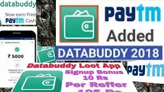 Databuddy free data & paytm cash|Databuddy app free psytm cash