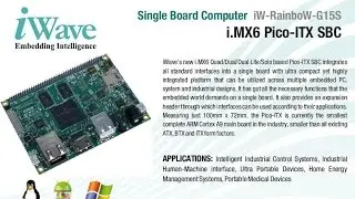 WEC7 BSP demo on iWave's i MX6 Pico ITX SBC