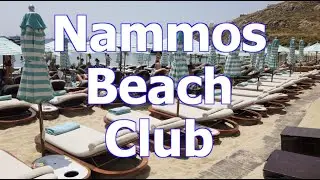 Nammos Club at Psarou Beach, Mykonos, Greece - SantoriniDave.com