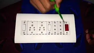 2 SWITCH 2 2PIN SOCKET 2 5PIN SOCKET AND INDICATOR CONNECTION (DK ELECTRICK AND HACKS)EXTENSION BORD