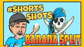 Shot #shorts 25 - Banana Split #cocktail #bartender #cocktaillife #drink #cocktailhour #bar