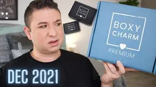 BOXYCHARM PREMIUM DECEMBER 2021 UNBOXING, REVIEW, AND DEMO | Brett Guy Glam