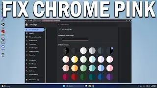 How To Fix Pink Search Bar and Screen in Google Chrome - Easy Fix