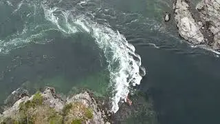 Skyview, Surge Narrows from up high