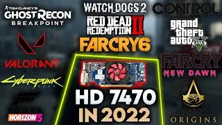 AMD HD 7470 Test In 2022 | A Good Choice For Now?🤔 11 Games Tested