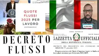🚨🇮🇹urgent info immigration sur d&eacute;cret de floussi 2025_et fait vous tr&egrave;s attention ⚠️ sur les arnaque