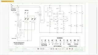Diagrama Reversão motor Monofasico