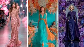 TIMELESS ELEGANCE Fashion Show ✨ Modern Luxury| AI Fashion Evolution #ai #fashion
