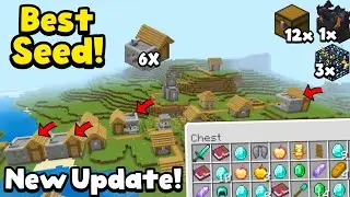 🔥BEST SPEEDRUN🔥Seed in Minecraft Bedrock & MCPE 1.21+!🤯(+New Update)