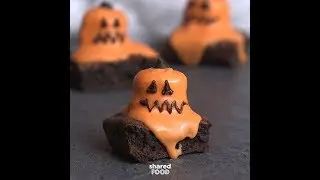 Melted Pumpkin Brownies