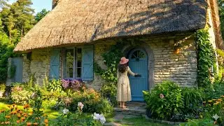 Spring Morning in a French Cottage 🌿 | Cozy Tropical Forest Ambience