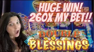 💰🤑 HUGE 260x MY BET - WIN on DOUBLE BLESSINGS - at Sea 🤑💰