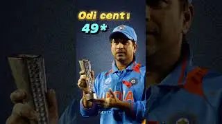 Sachin Tendulkar Records 😱 #shorts
