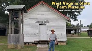 West Virginia State Farm Museum: Log Cabins & World's Largest Stuffed Horse in Point Pleasant, WV