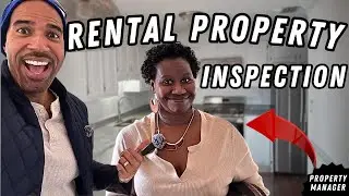 rental property inspection with property manager