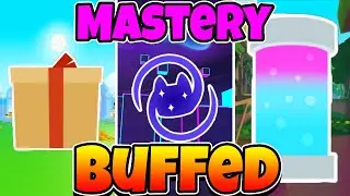Mastery got buffed again in Pet Simulator X (Gifts, Dark Matter, Fusing)