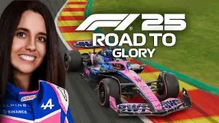F1 25 Road to Glory Driver Career - Belgium & Hungary GP