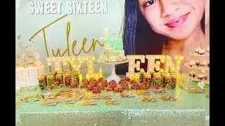 Ms. Tyleen's sweet 16th birthday party
