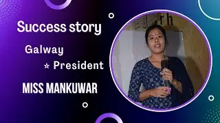 Success Story of Galway⭐president miss Mankuwar  || Glaze trading india pvt.ltd ||