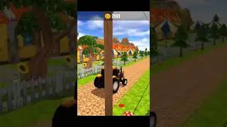 city Tractor Sim 3D, driving game, city farming game, Tractor Sim 3D, #shorts