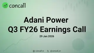 Adani Power Ltd Q3 FY26 Earnings Conference Call | Concall.in