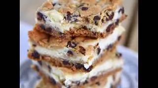 Cooking Recipes 114 : CHOCOLATE CHIP CHEESECAKE BARS