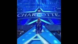 Charlotte Flair WM 38 entrance #charlotteflair