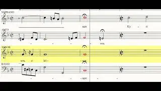 1 Messe en Fa maj JS Bach BWV 233 Kyrie TENOR
