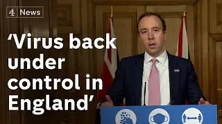Lockdown in England has brought coronavirus 