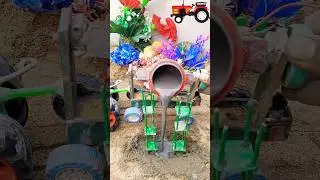 DIY mini Pilar construction project video |mini tractor construction video |#youtubeshorts #shorts