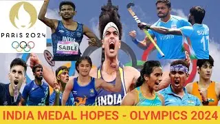 Top Indian Contenders for  Medal in PARIS Olympics, 2024