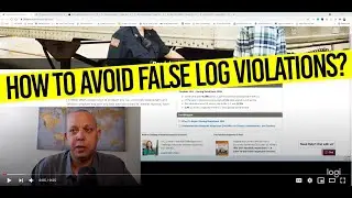 How to avoid false log violations? Driver to driver advise.