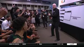 Coach Jim Larra&ntilde;aga puts on dancing shoes after Miami win