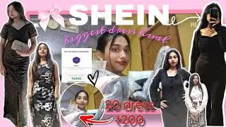 SHEIN BIGGEST LOOT HUAL!!😳🤩 20 dress for Rs 200/- #shein #dress #youtube 