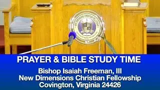 PRAYER & BIBLE STUDY TIME - JAN. 21, 2026