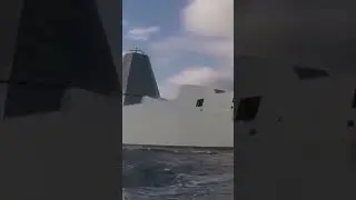 US Navy NEW Warship Tests Secret Stealth Technology