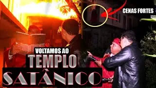FOMOS SURPREENDIDOS POR FANTASMAS NO TEMPLO SATÂNICO