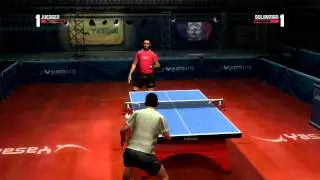 Huergen Vs Salayman - Rockstar Table Tennis (Xbox 360)