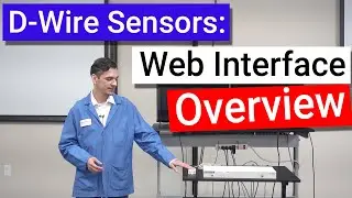 D-Wire Sensors: Web Interface Overview